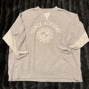 Gray Aerie Oversized Sweatshirt